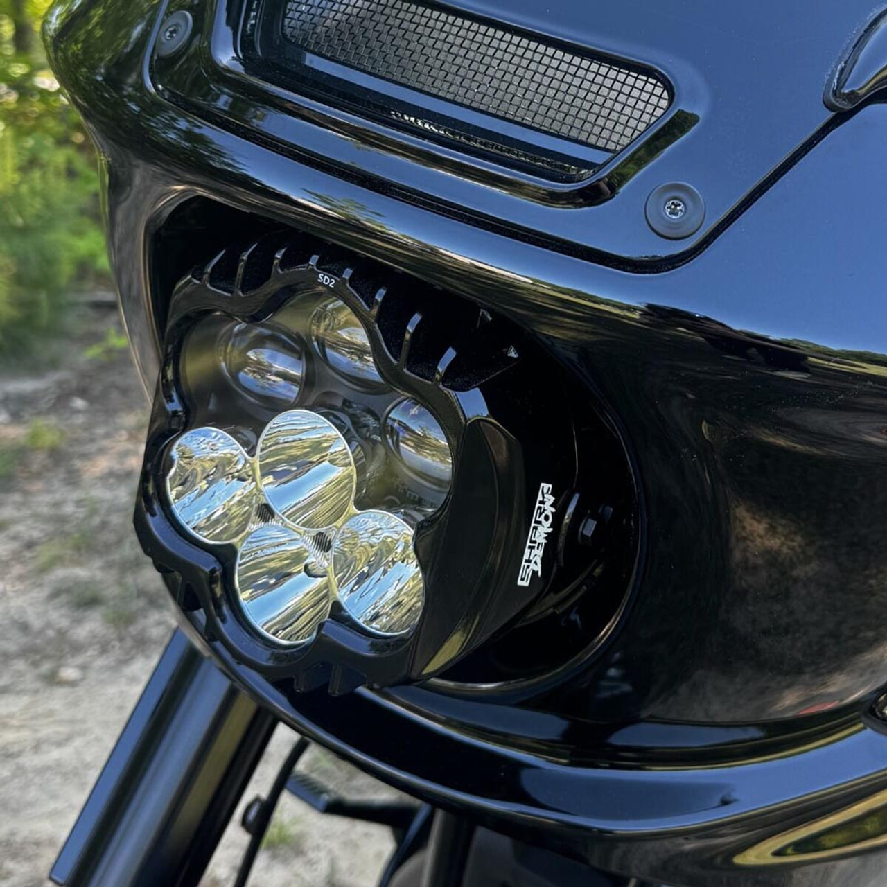Custom Dynamics Shark Demon 2 Performance LED Headlight for