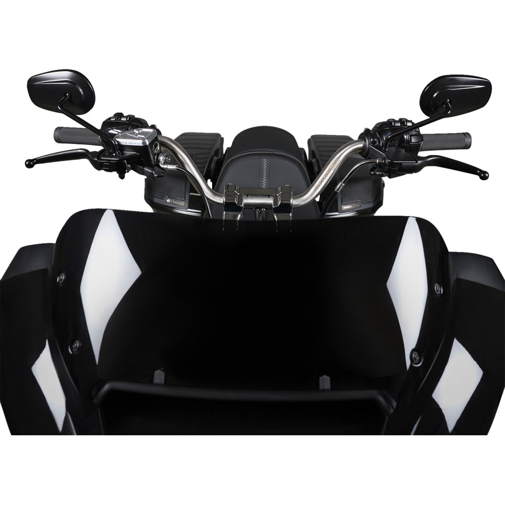 Thrashin Supply High Bend Bars for 2024 Harley Touring - Stainless