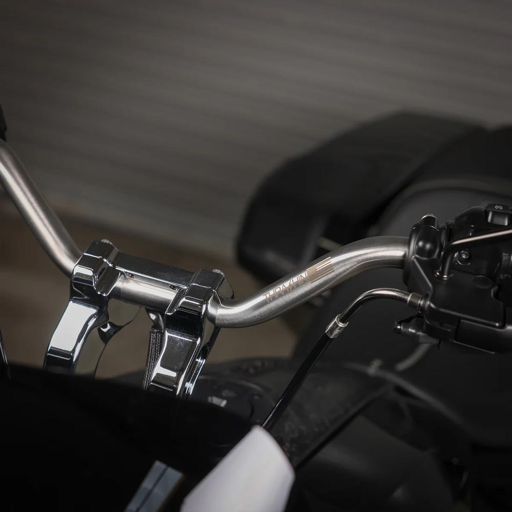 Thrashin Supply Mid Bend Bars for 2024 Harley Touring - Stainless