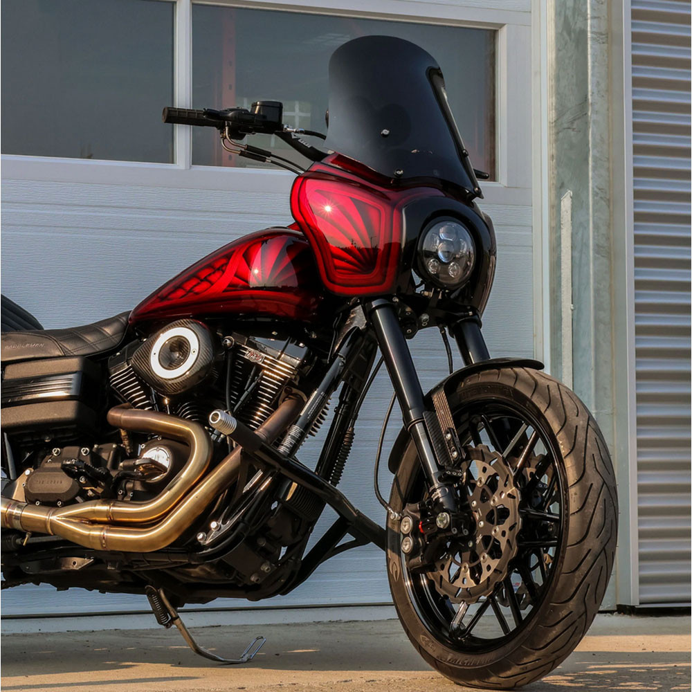 Original Garage OG Highway Peg Crash Bar for Harley Dyna and