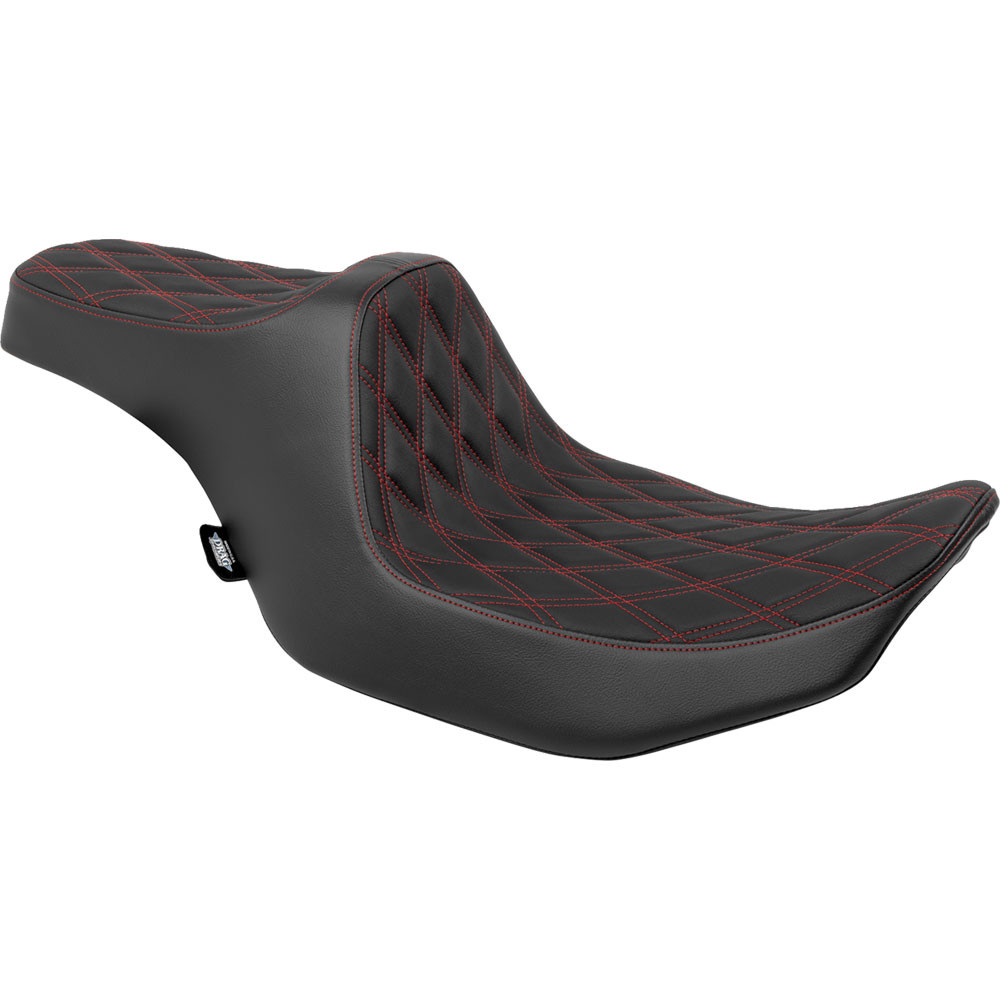 「Big-D」 Drag Specialties Predator III 2-Up Seat for 2024 Harley Touring