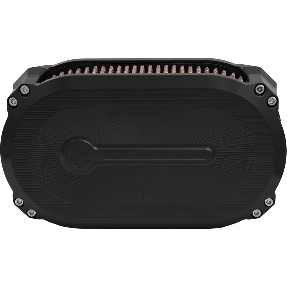Ken's Factory Next Level Air Cleaner for Harley - Black - NXT-02M