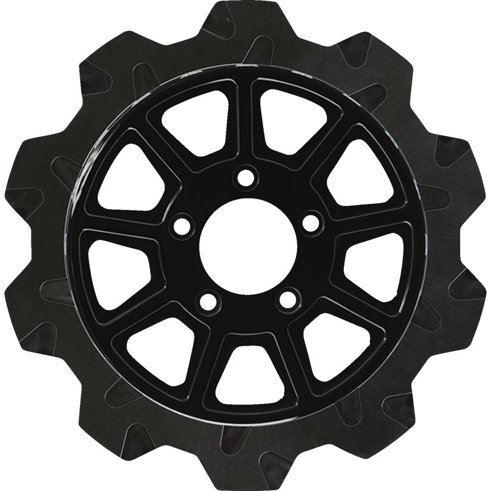 美品！DEMOLITION フリーコースター　リアホイール　RHD 9T Lyndall 9-Spoke Crown Cut Rear Rotor for 2008-2024 Harley Touring