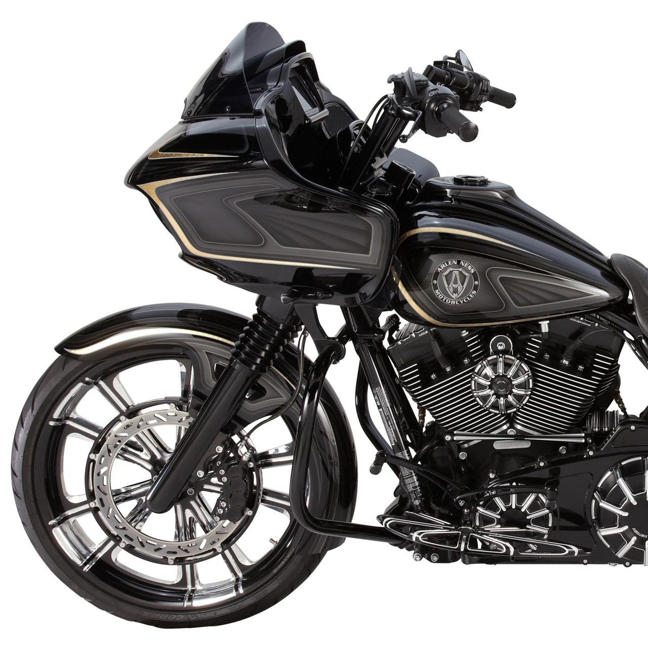 Arlen Ness 7 & 7 Raked Triple Trees for Harley Touring - Get