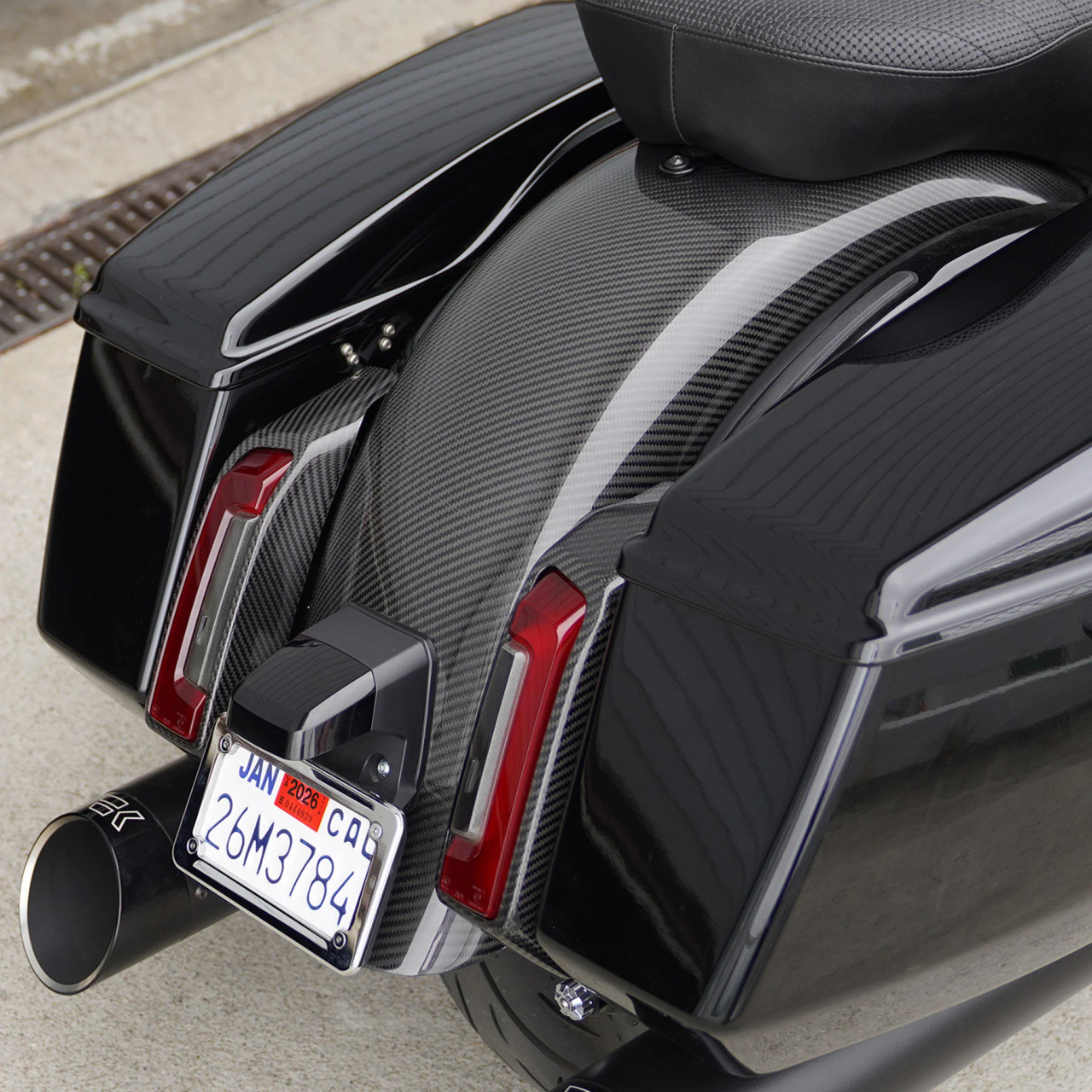 Harley-Davidson 新型ツーリングモデル用 カーボンフェンダー Carbon Fiber Rear Fender 2024-2025 Touring – Arlen Ness