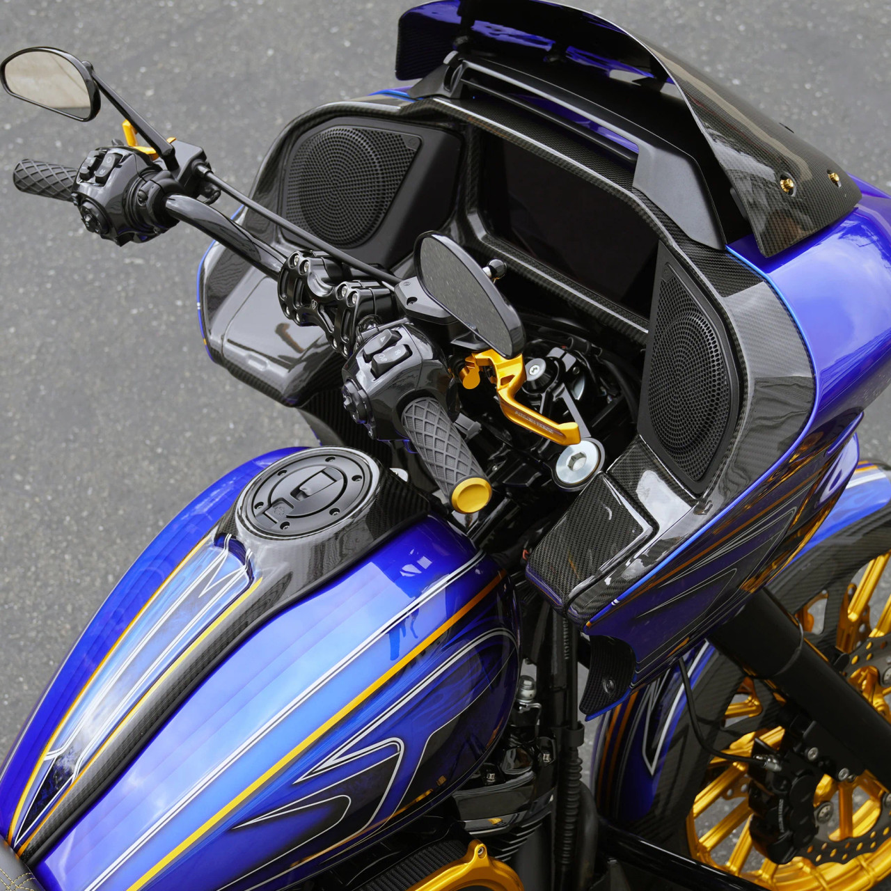 Arlen Ness METHOD Hand Levers | 2024-Up Touring – Gold