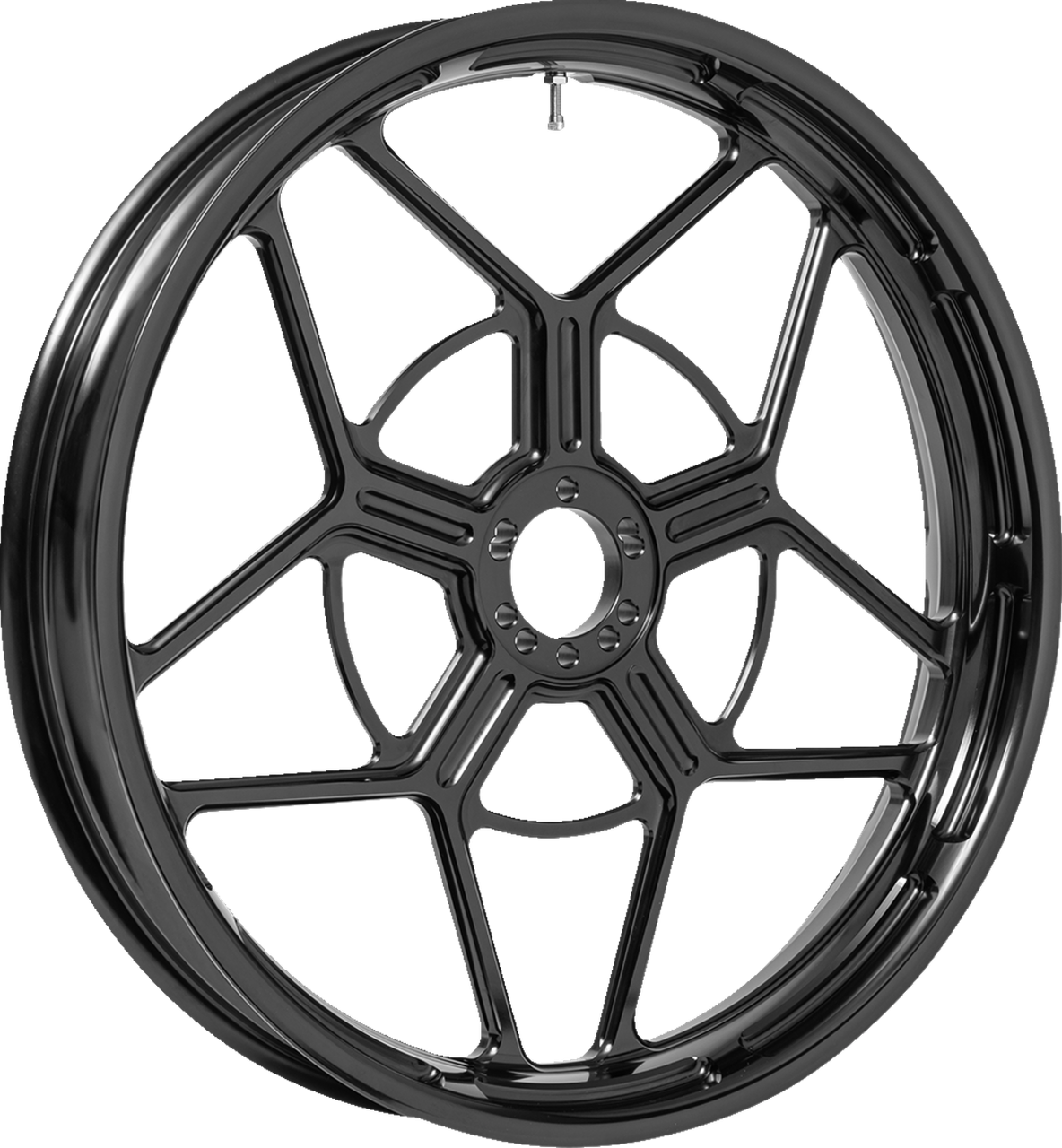 Arlen Ness Speed 5 Forged Wheels Black – Lightweight 5 Spoke Motorcycle ...