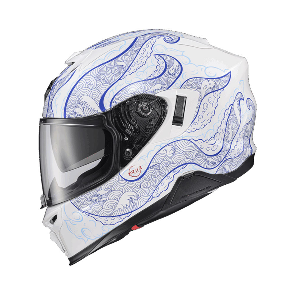 江本　エモテータ Scorpion EXO-T520 Full Face Helmet - Nama-Shimi - Get Lowered Cycles