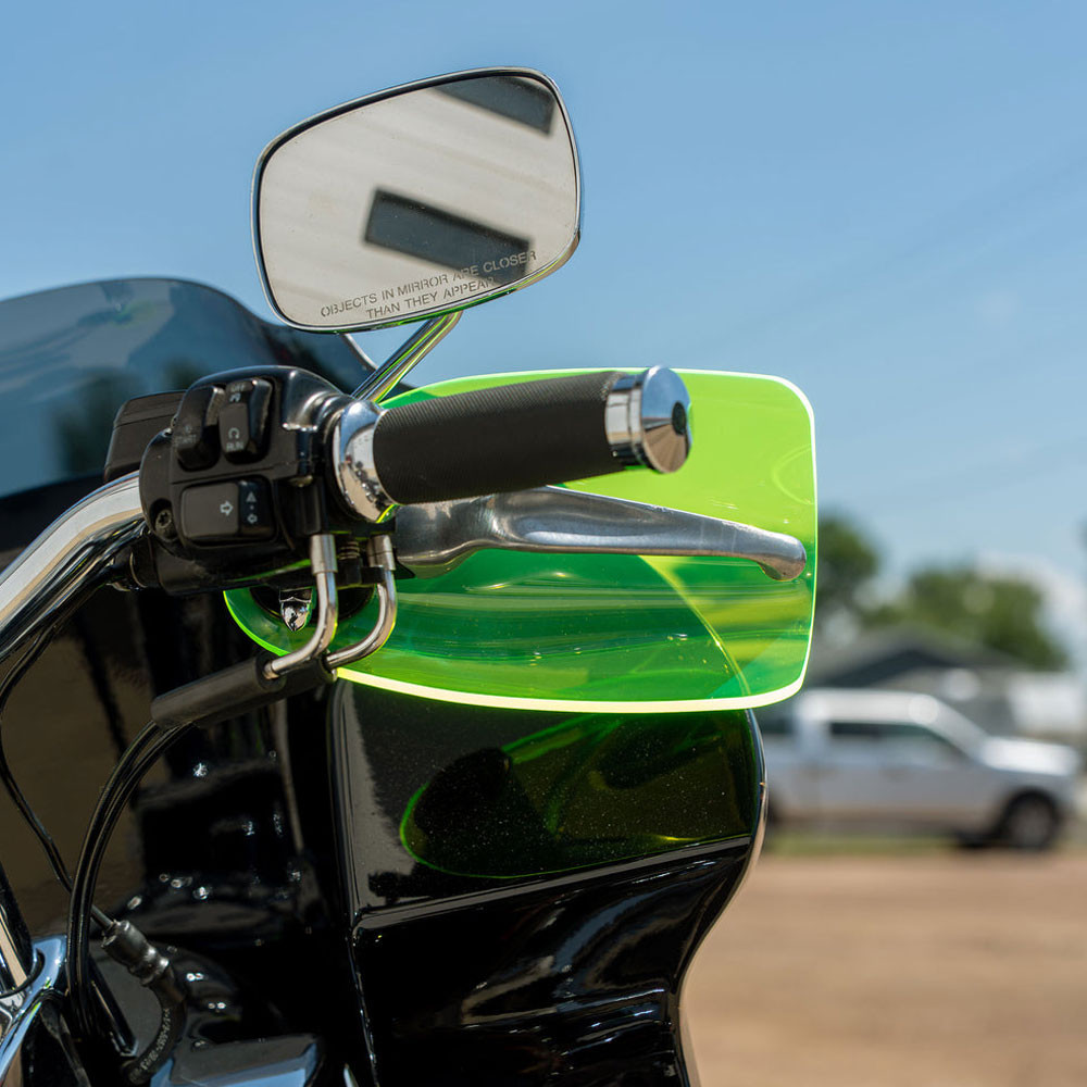 Klock Werks Flare Hand Guards for Harley Models - Get Lowered Cycles