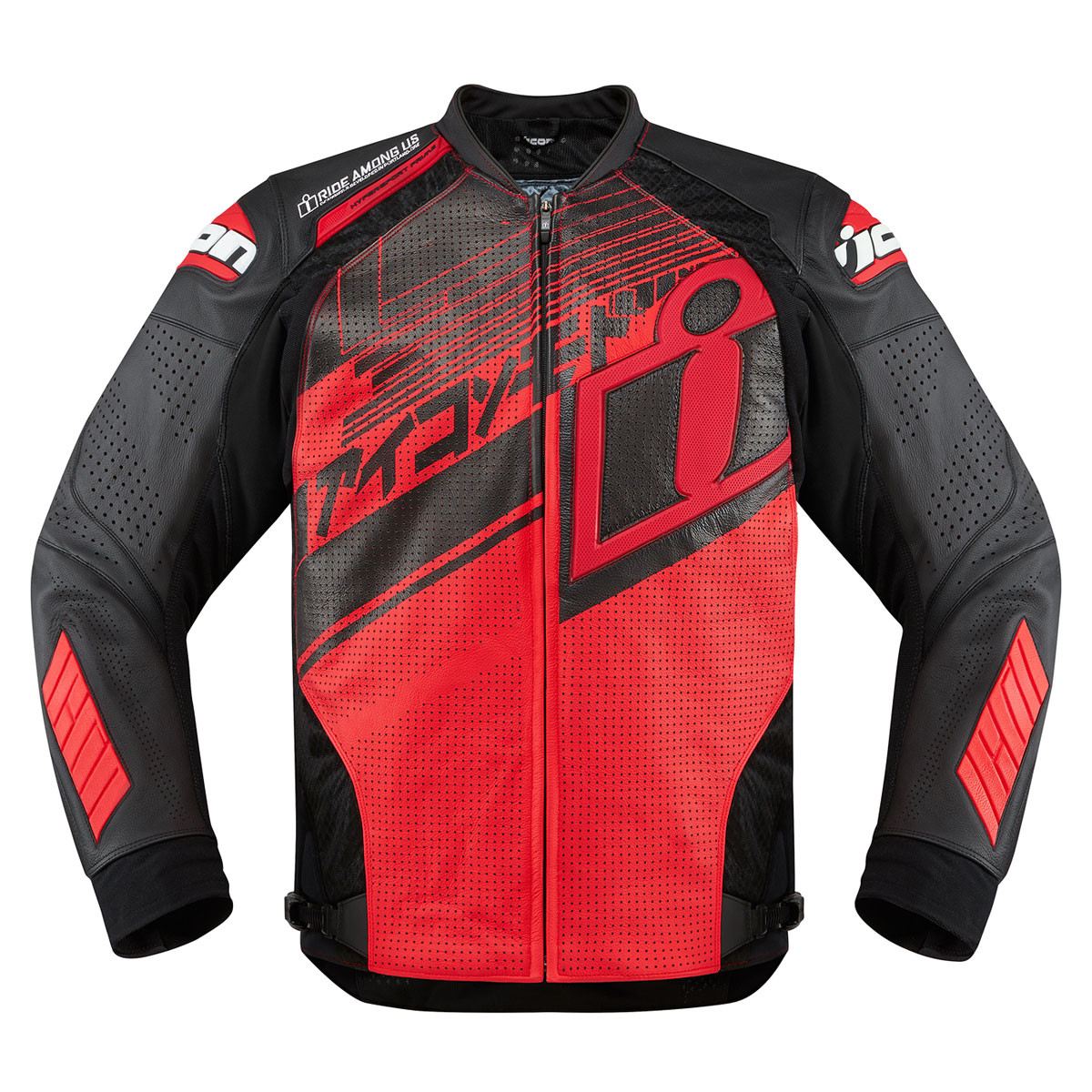 Icon Hypersport Prime Hero Leather Motorcycle Jacket - Get Lowered 