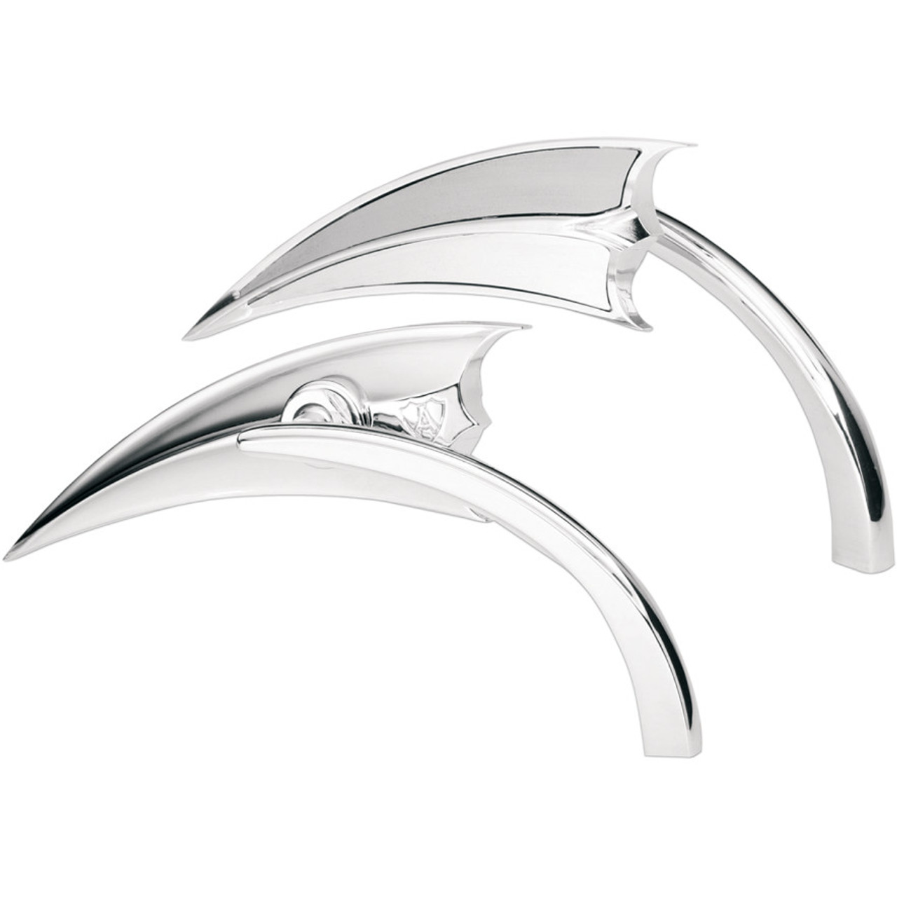 アレンネス SCOOP ミラー Arlen Ness Scoop Micro Mirrors - Get Lowered Cycles