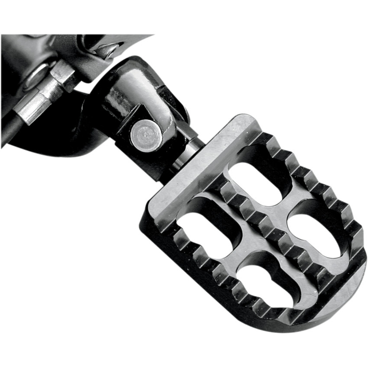 Joker Machine Serrated Short Foot Pegs for Harley - Get