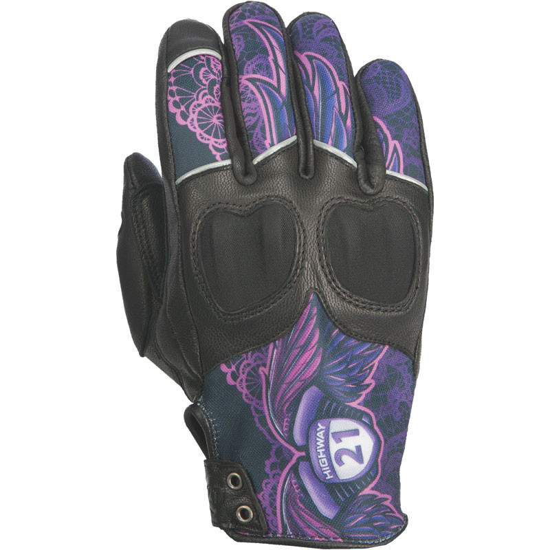 Highway 21 Women's Vixen Motorcycle Gloves - Get Lowered Cycles