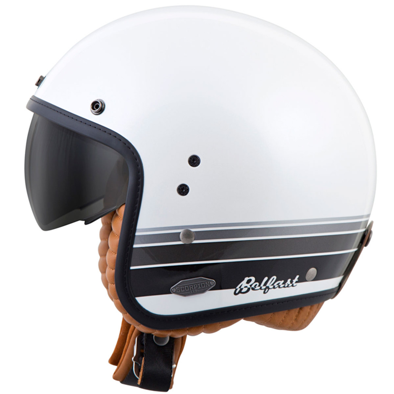 Scorpion belfast blanco helmet clearance