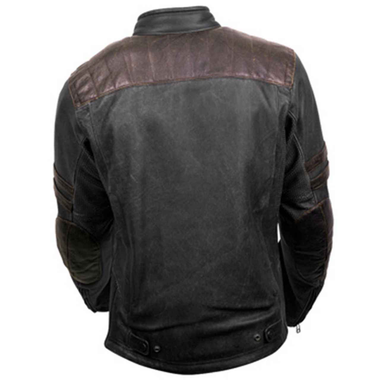 Scorpion 1909 Vintage Leather Motorcycle Jacket - Get Lowered Cycles