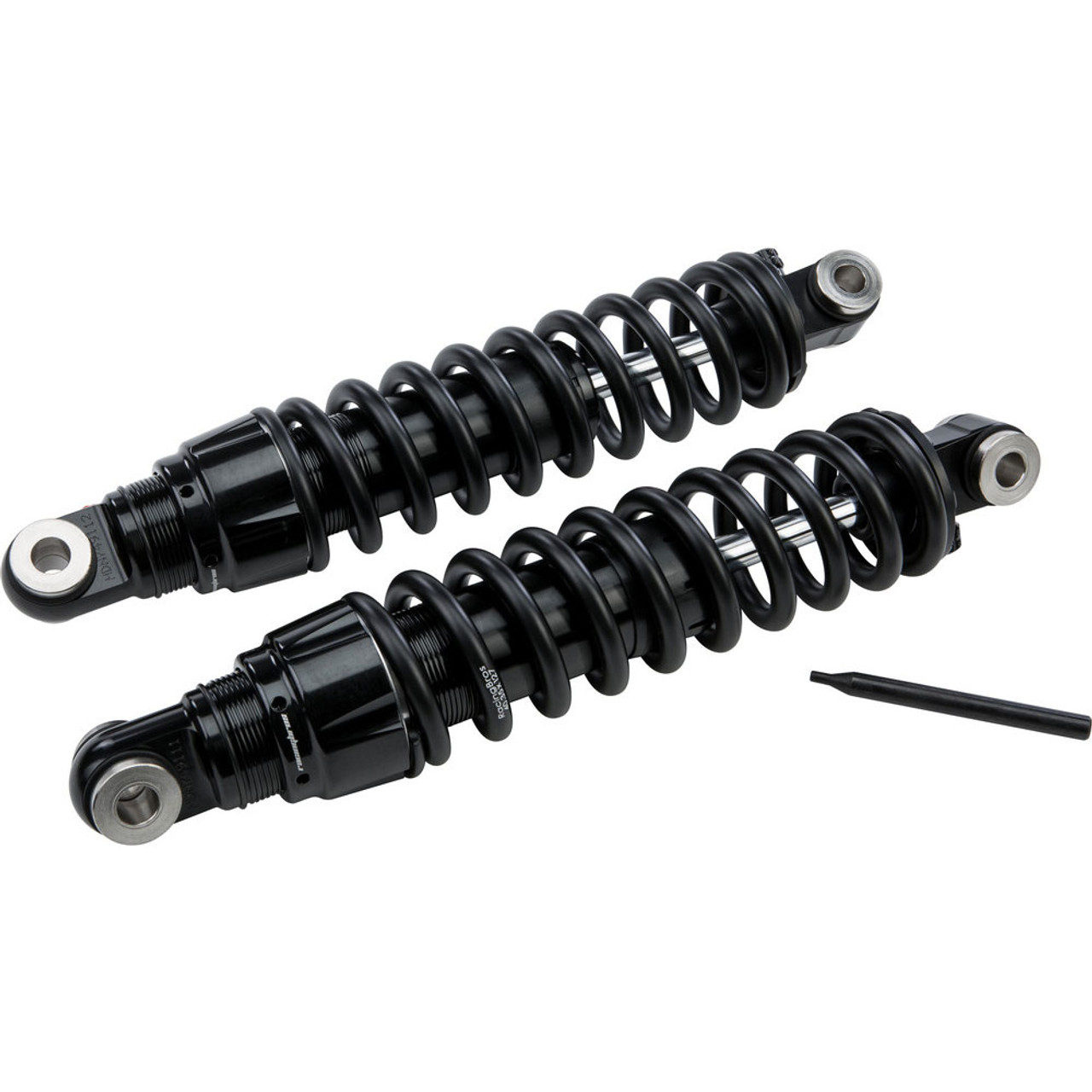 RacingBros HD Mono R Bazooka Shocks for 1991-2017 Harley