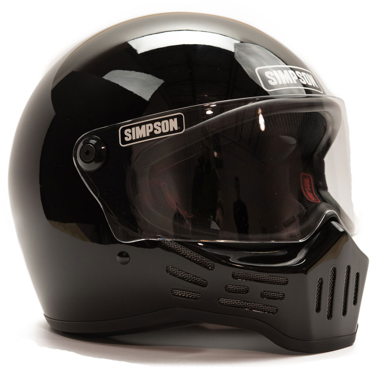 Simpson M30 Bandit Helmet - Gloss Black