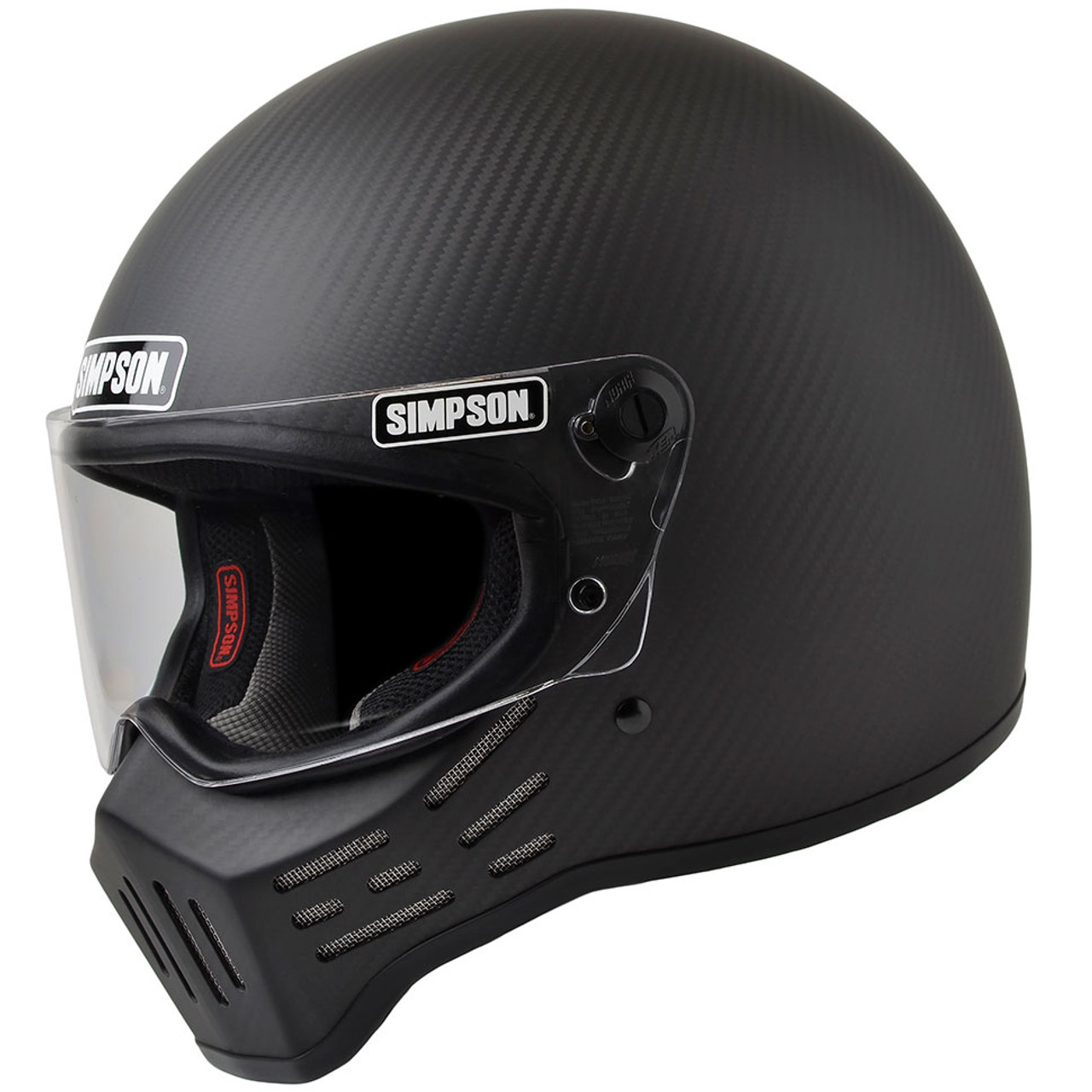 Simpson M30 Carbon Motorcycle Helmet - Get Lowered Cycles