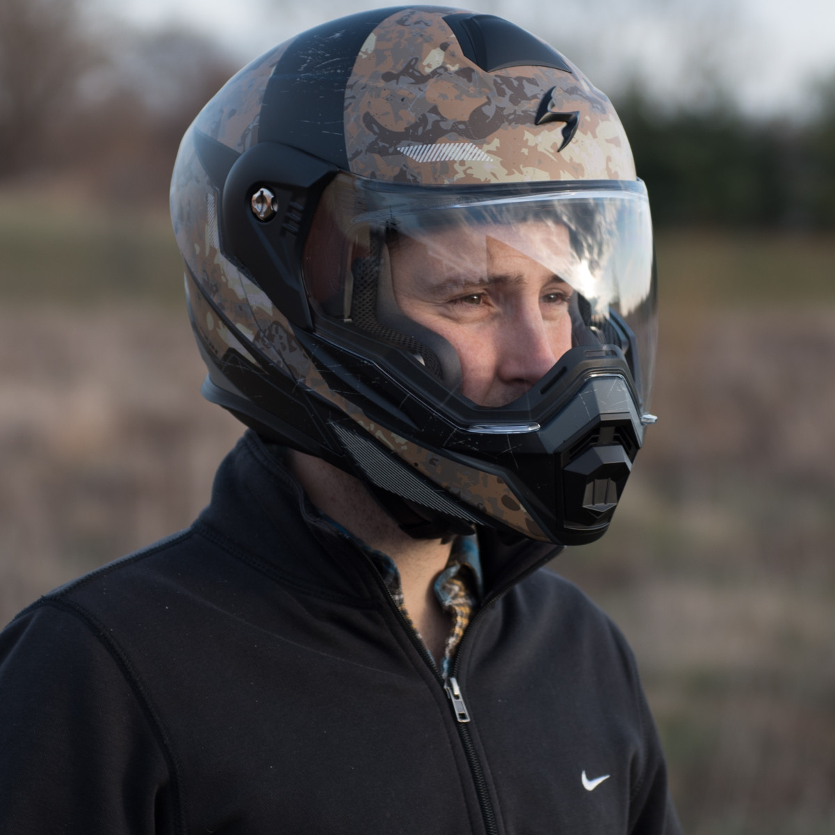 Modular Helmet Scorpion Exo 950 Exo At950 Modular Helmet