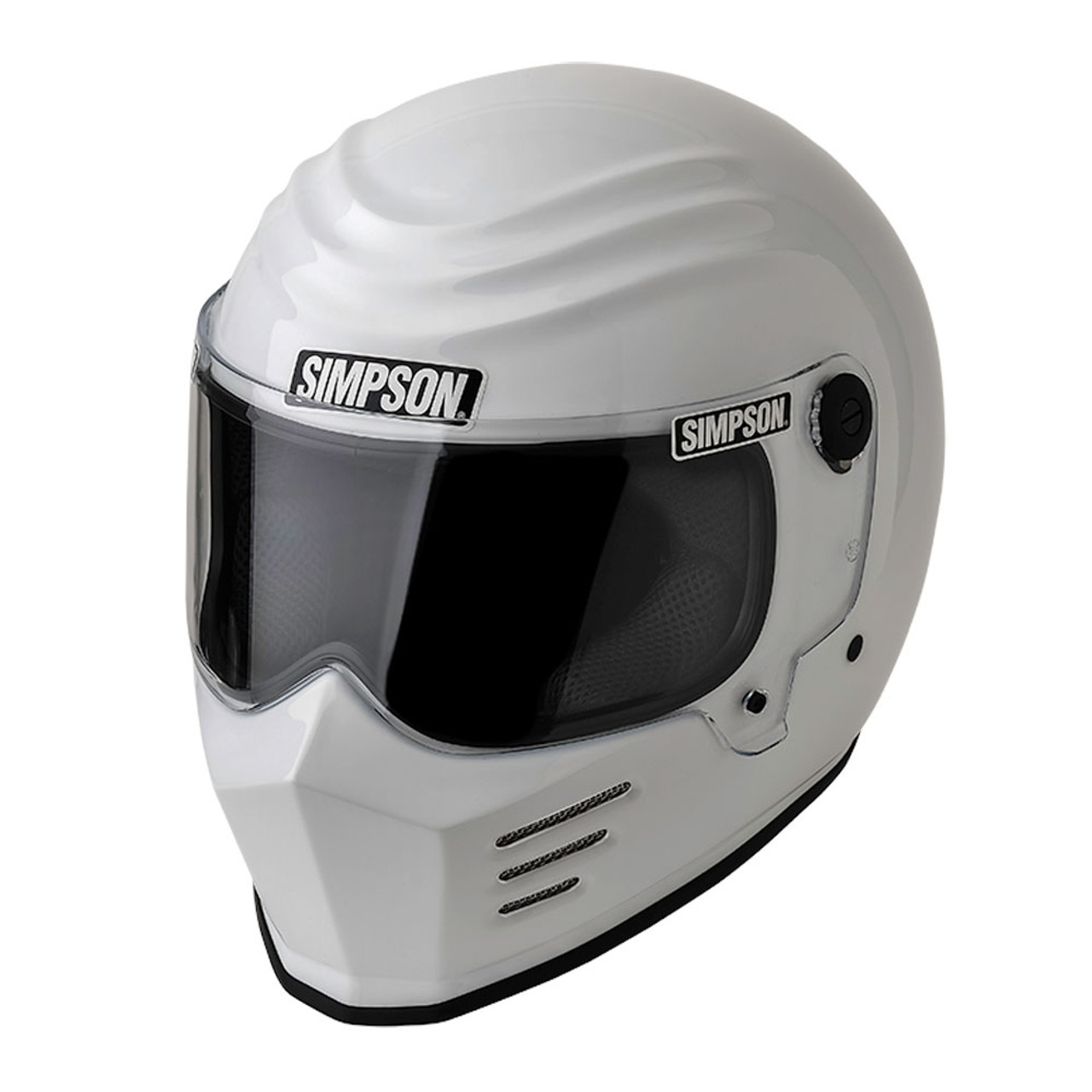 Simpson Outlaw Bandit Helmet - White