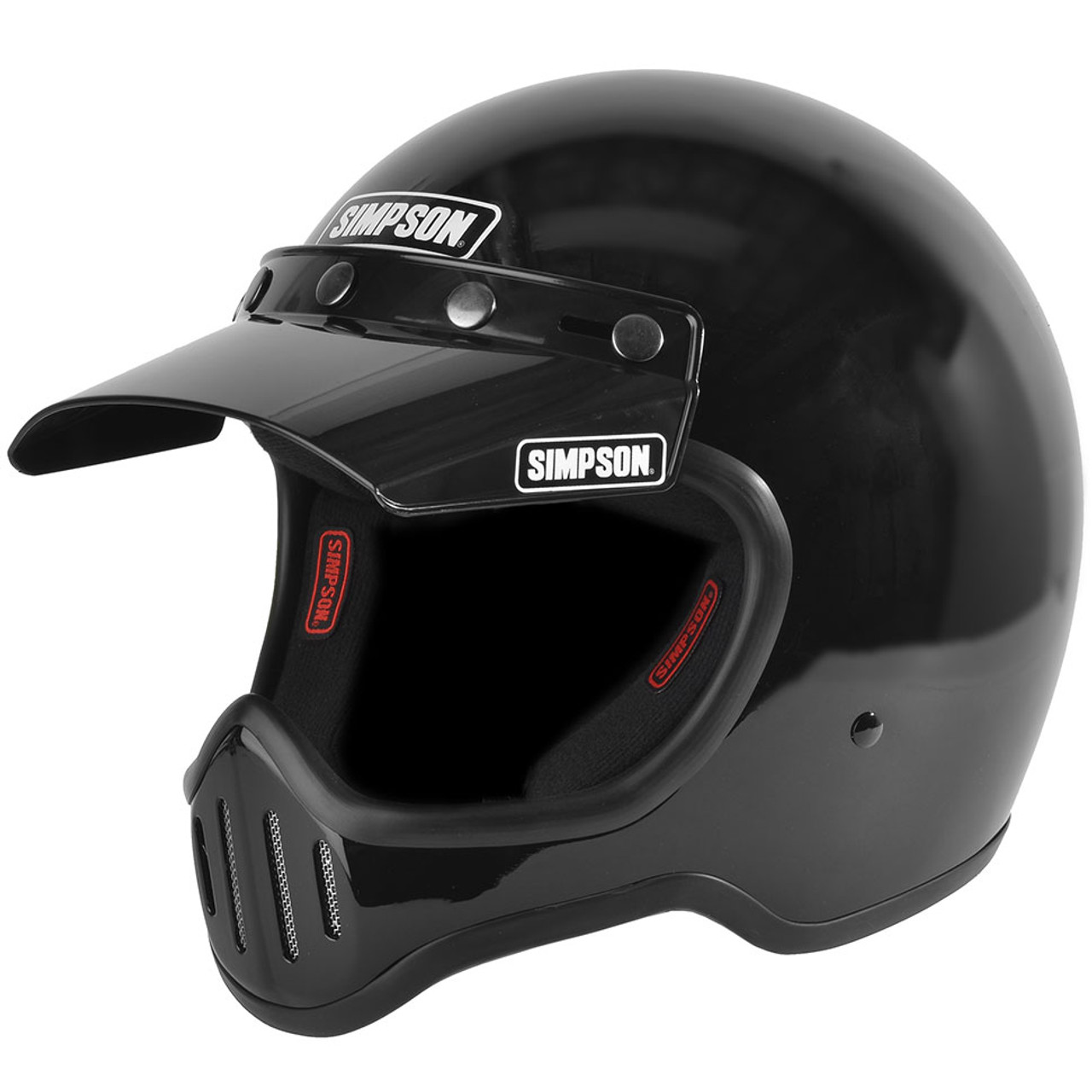 Simpson M50 Helmet - Gloss Black