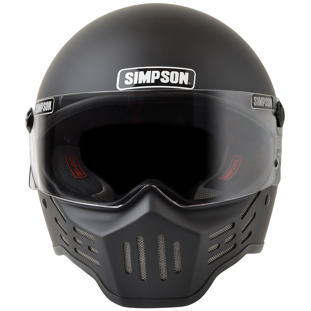 Simpson M30 Bandit Helmet - Matte Black