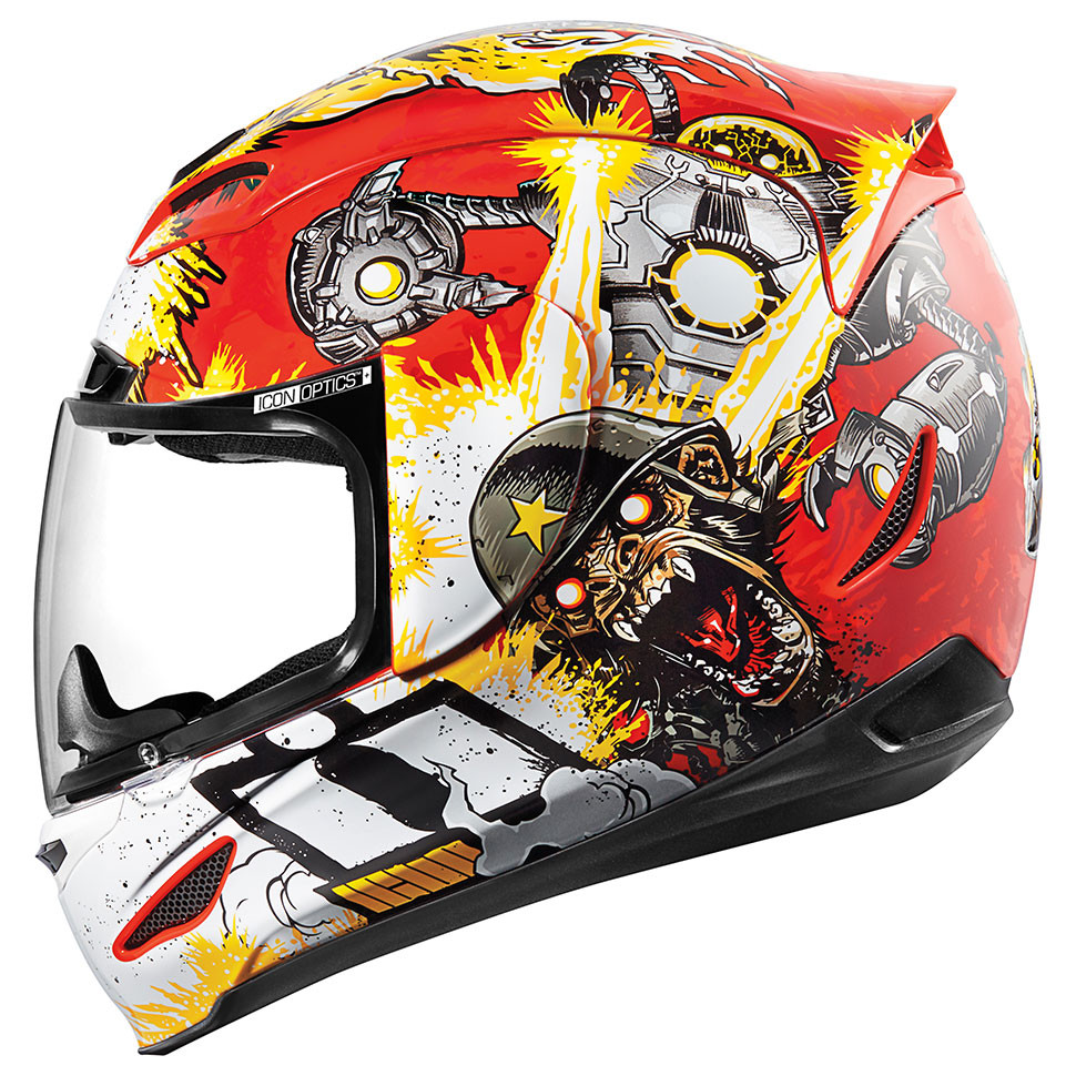 Icon Airmada Monkey Business Helmet - Get Lowered Cycles