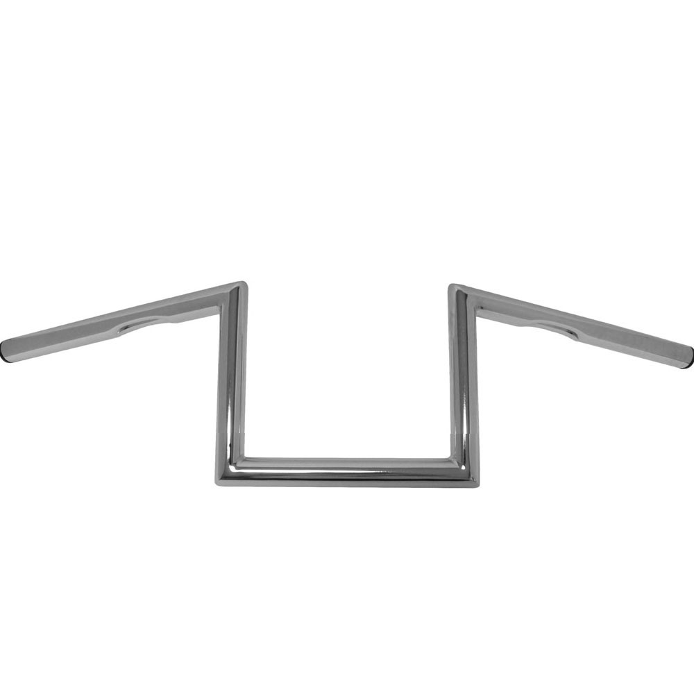 HardDrive Traditional 8" ZBars Handlebars Chrome Get Lowered Cycles