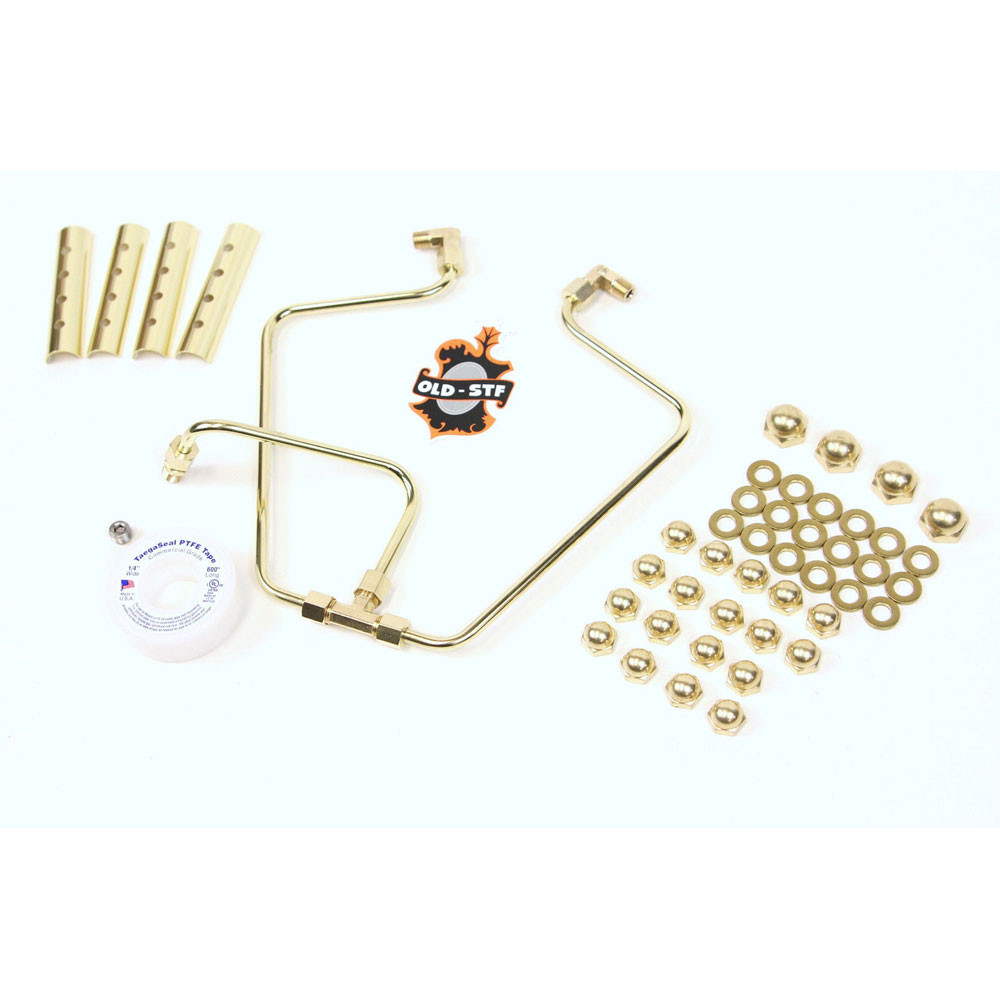 OldStf Engine Hardware Oil Lines Kit for 19661984 Harley Shovelhead