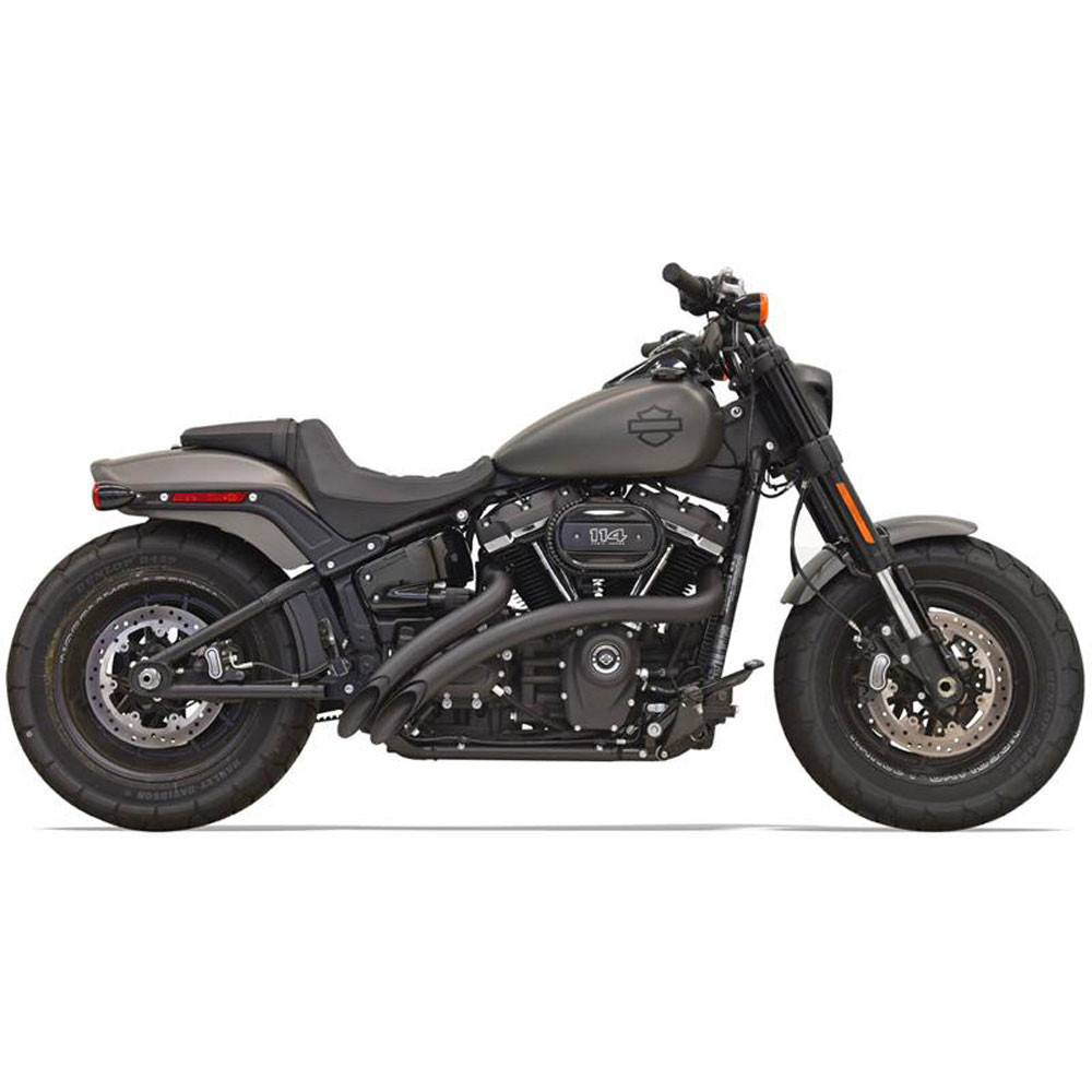 Bassani Sweeper Radius Exhaust for 2018-2023 Harley Softails