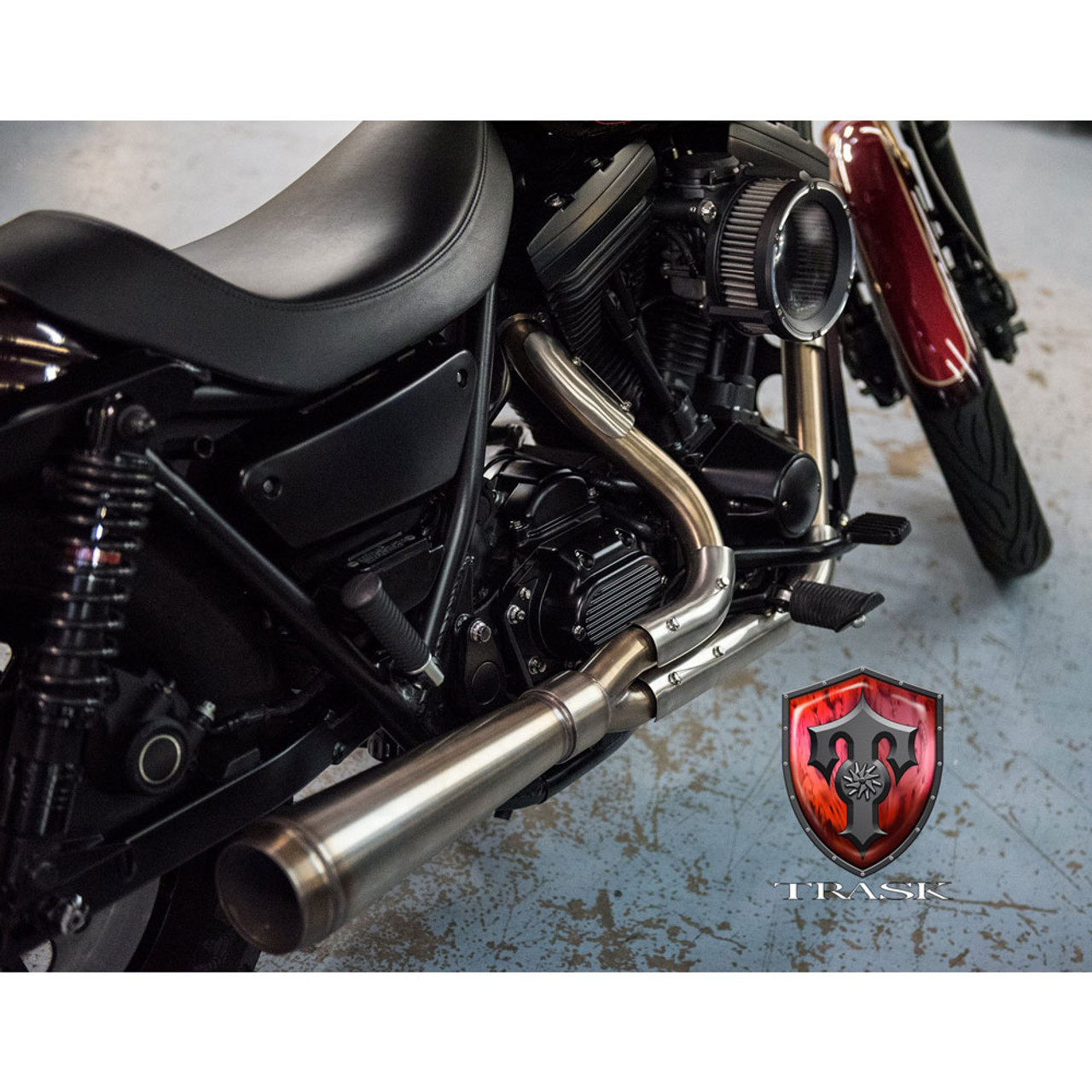 2 into 1 into 2 exhaust harley