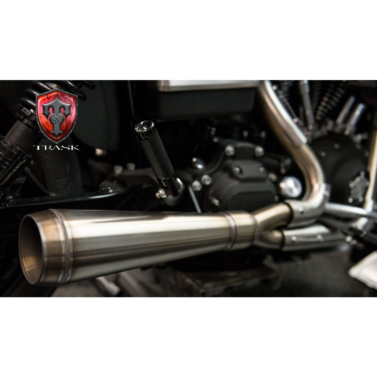 Trask Assault 2Into1 Exhaust for 20062017 Harley Dyna TM5020