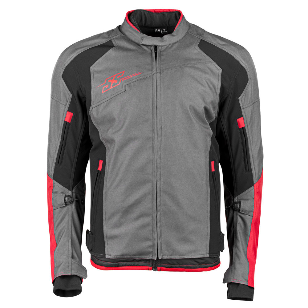 Sure Shot Motorcycle Jacket - Red/Black 