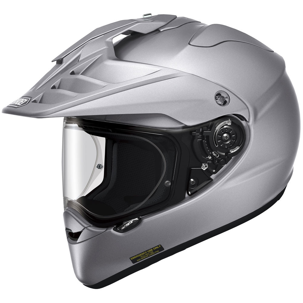 SHOEI Hornet V フルフェイスヘルメット シルバー Shoei Hornet X2 Motorcycle Helmet - Silver - Get Lowered Cycles