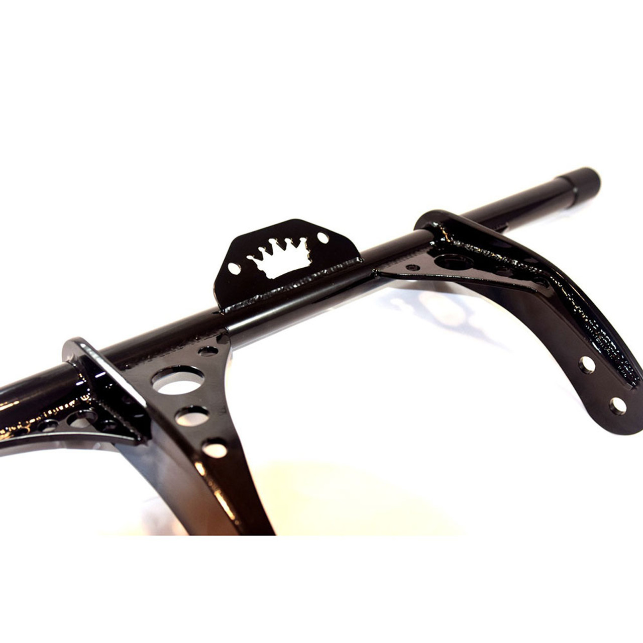 Bung King Highway Peg Crash Bar for Harley Dyna and FXR Get Lowered