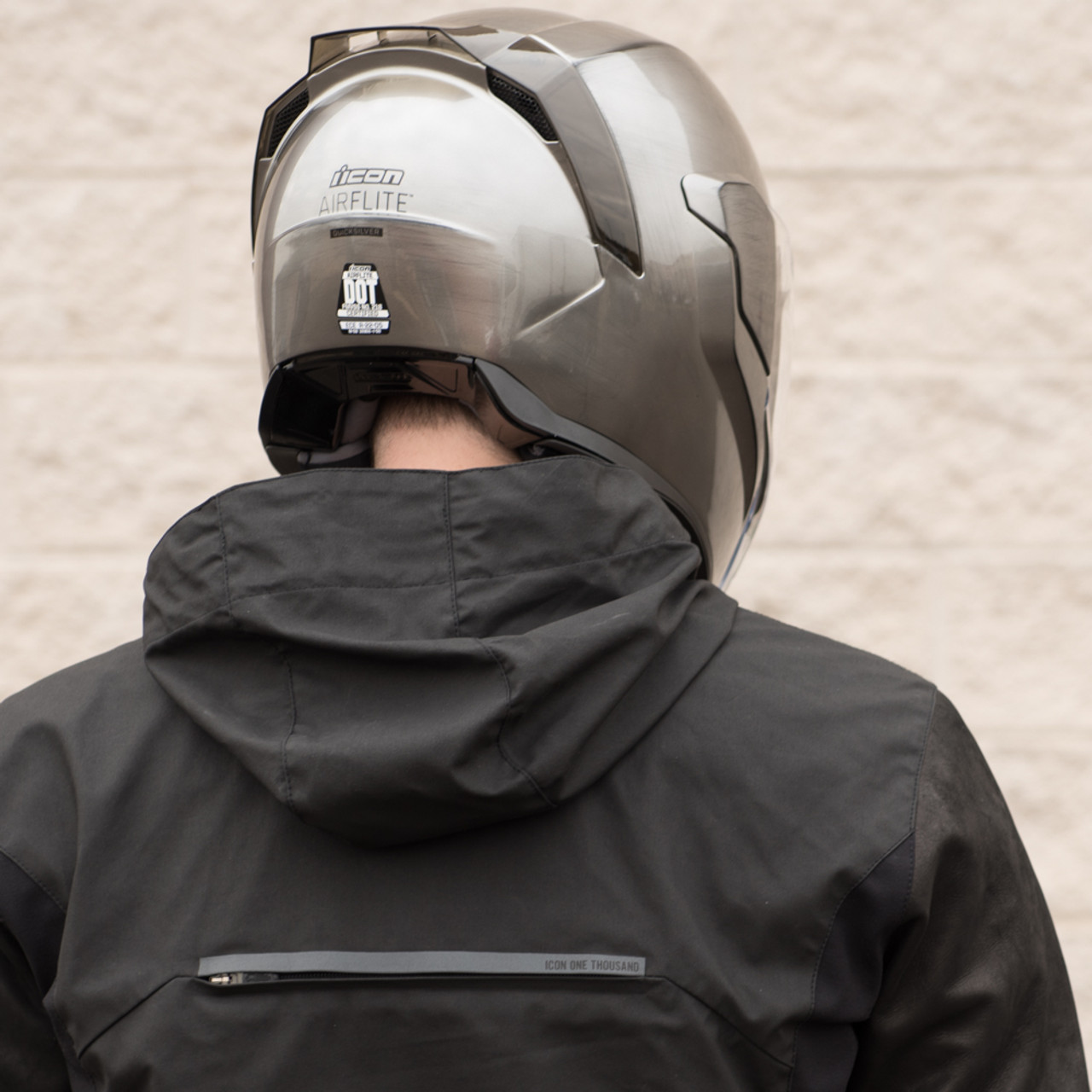 Icon Airflite Quicksilver Helmet - Get Lowered Cycles