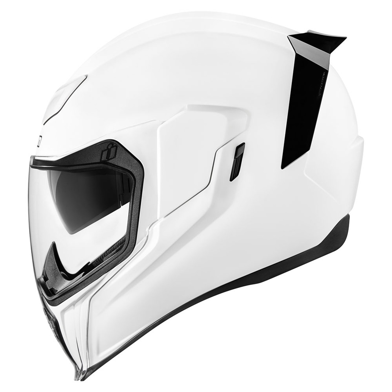 icon helmet white