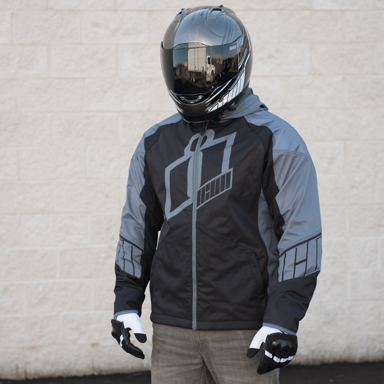 Pick Size 2021 Icon Merc Crusader Street Motorcycle Jacket 