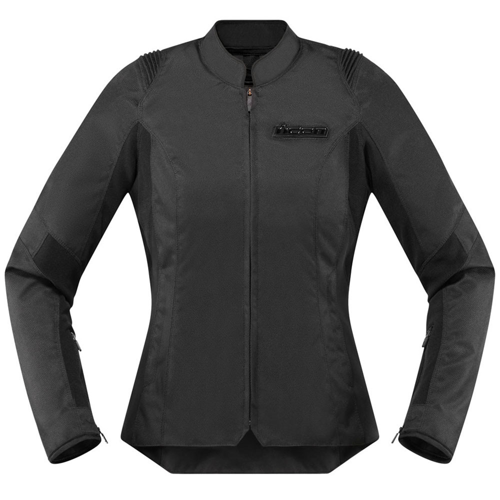 Icon Overlord Sb2 Women S Stealth Motorcycle Jacket Get Lowered Cycles