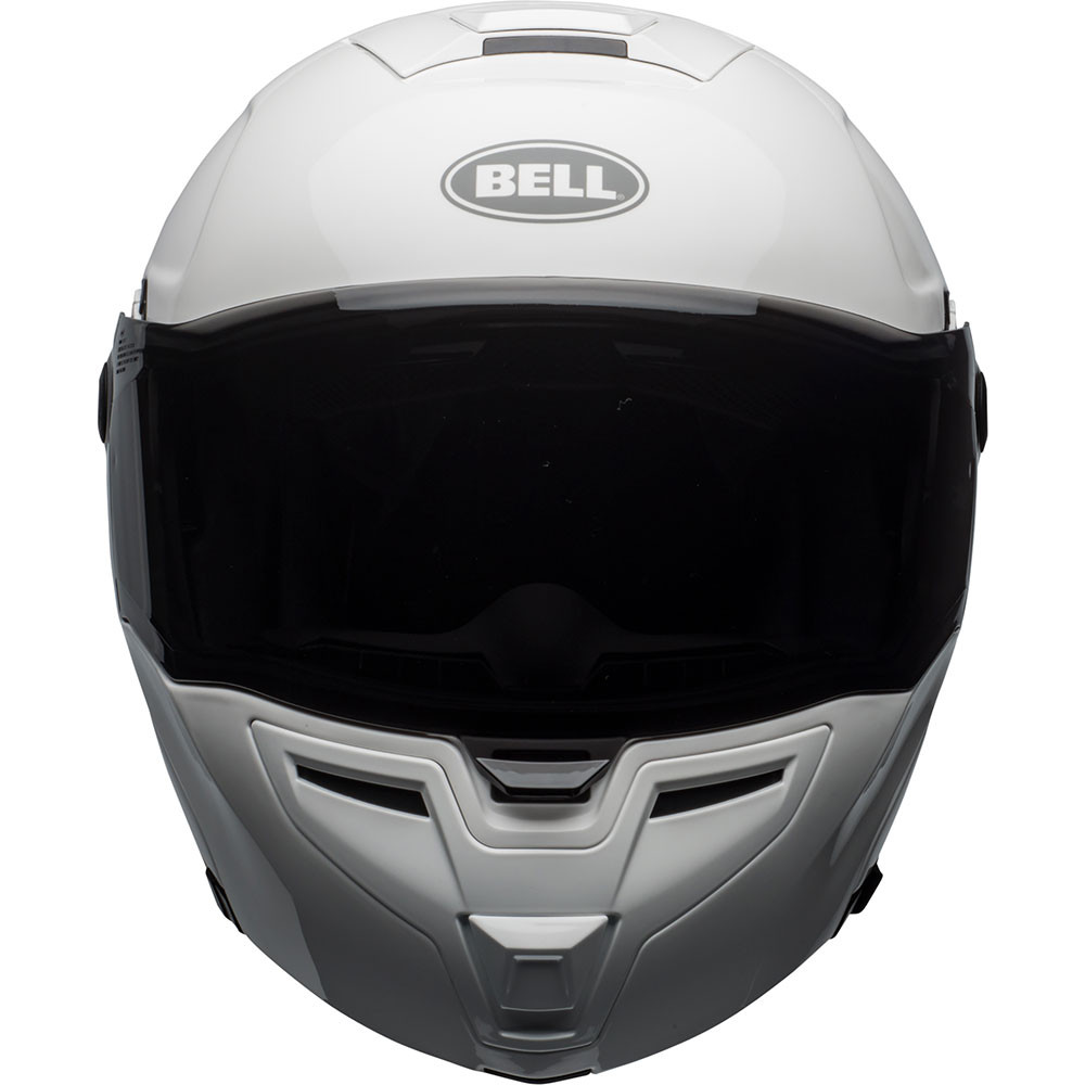 Bell SRT Modular Motorcycle Helmet - Gloss White - Get Lowered Cycles