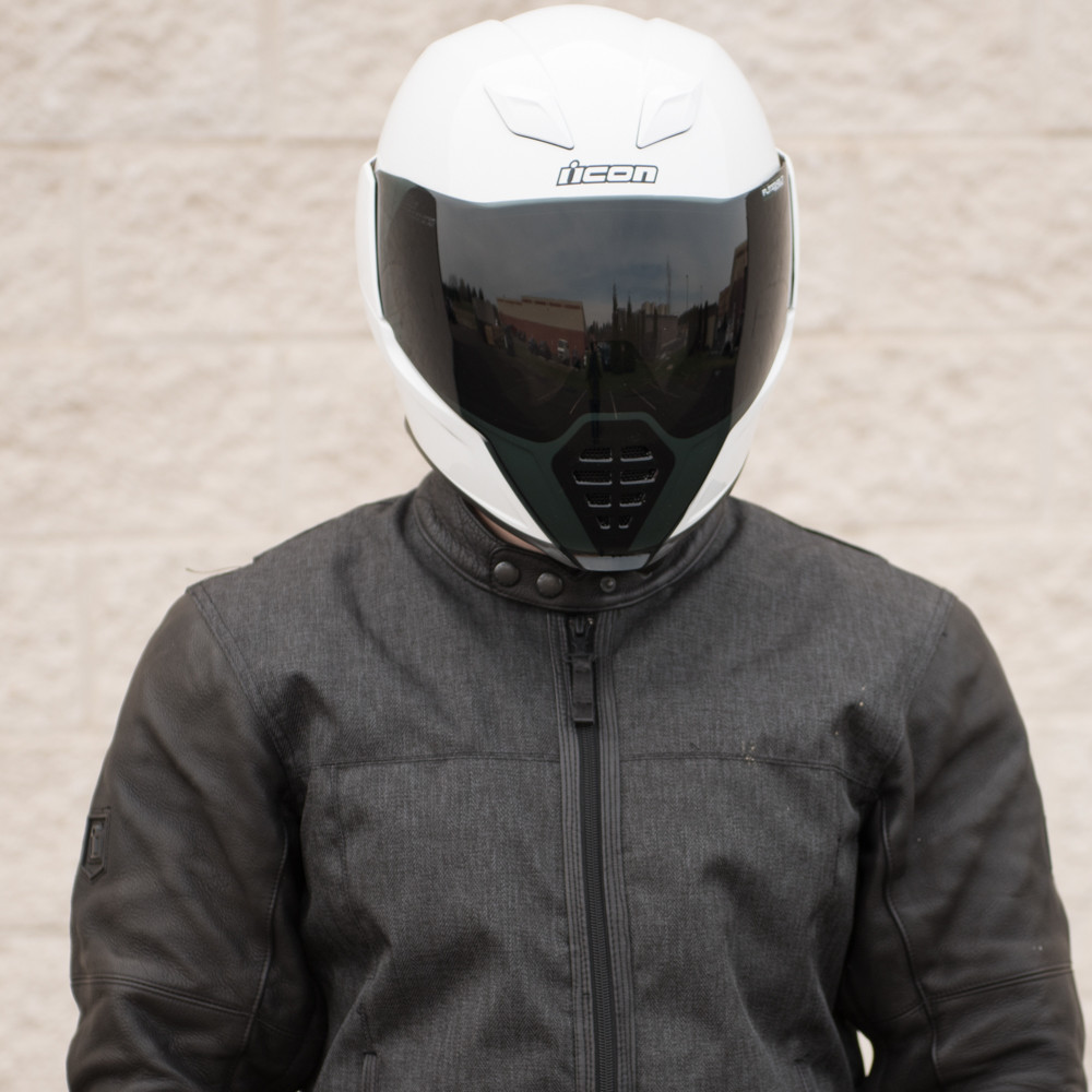 ICON airflite シールドセット Icon Airflite Dark Smoke Motorcycle Face Shield - 0130-0778 - Get