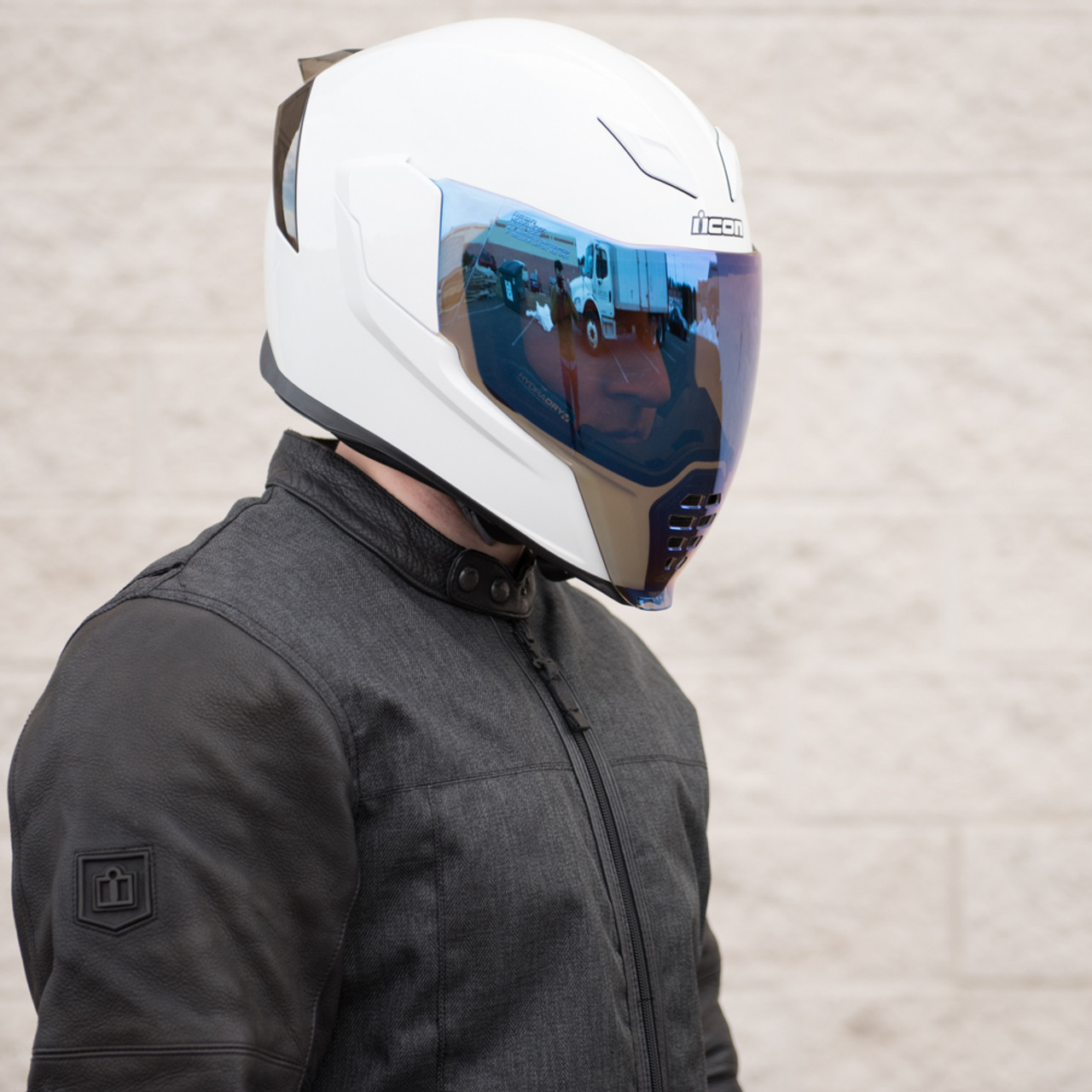 icon airflite helmet face shield