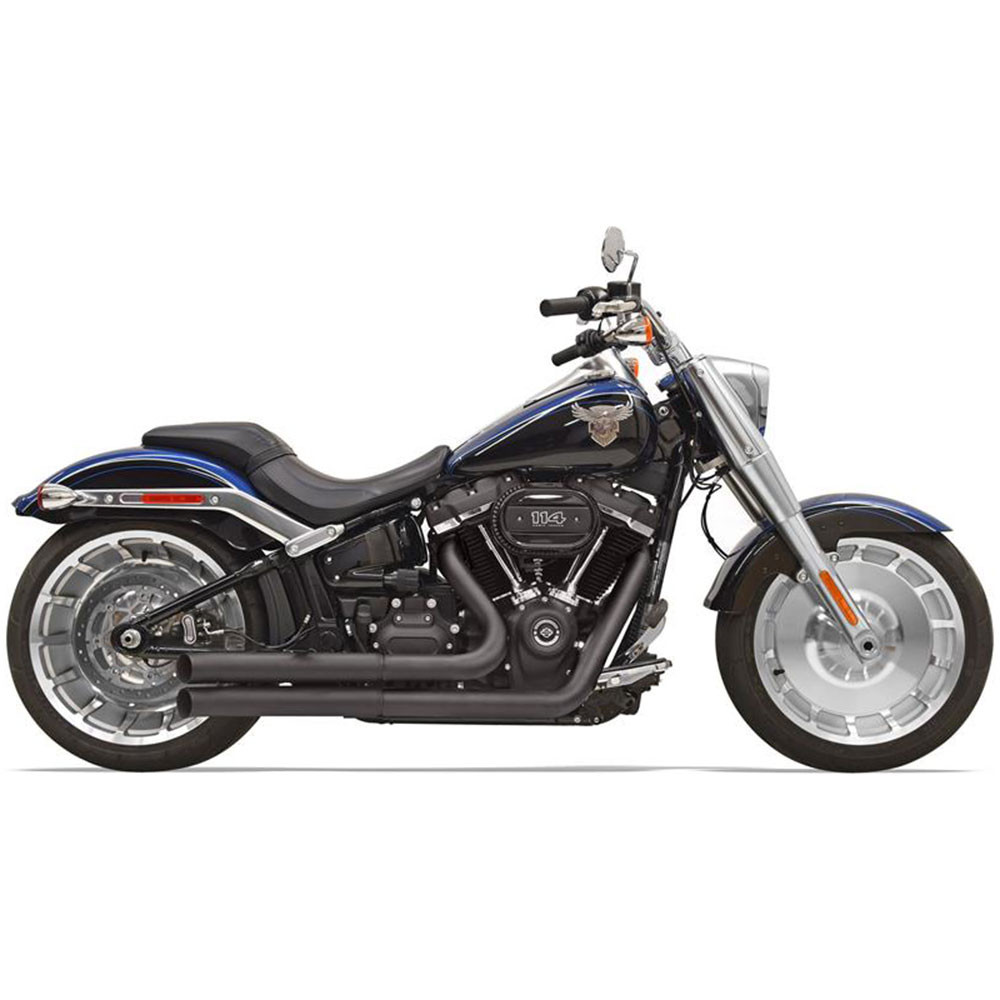 Bassani Pro Street Black Turn Out Exhaust for 2018-2025 Harley