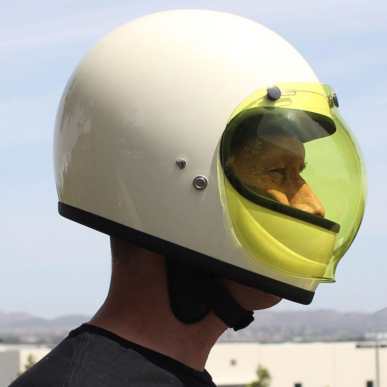 biltwell bubble shield amber