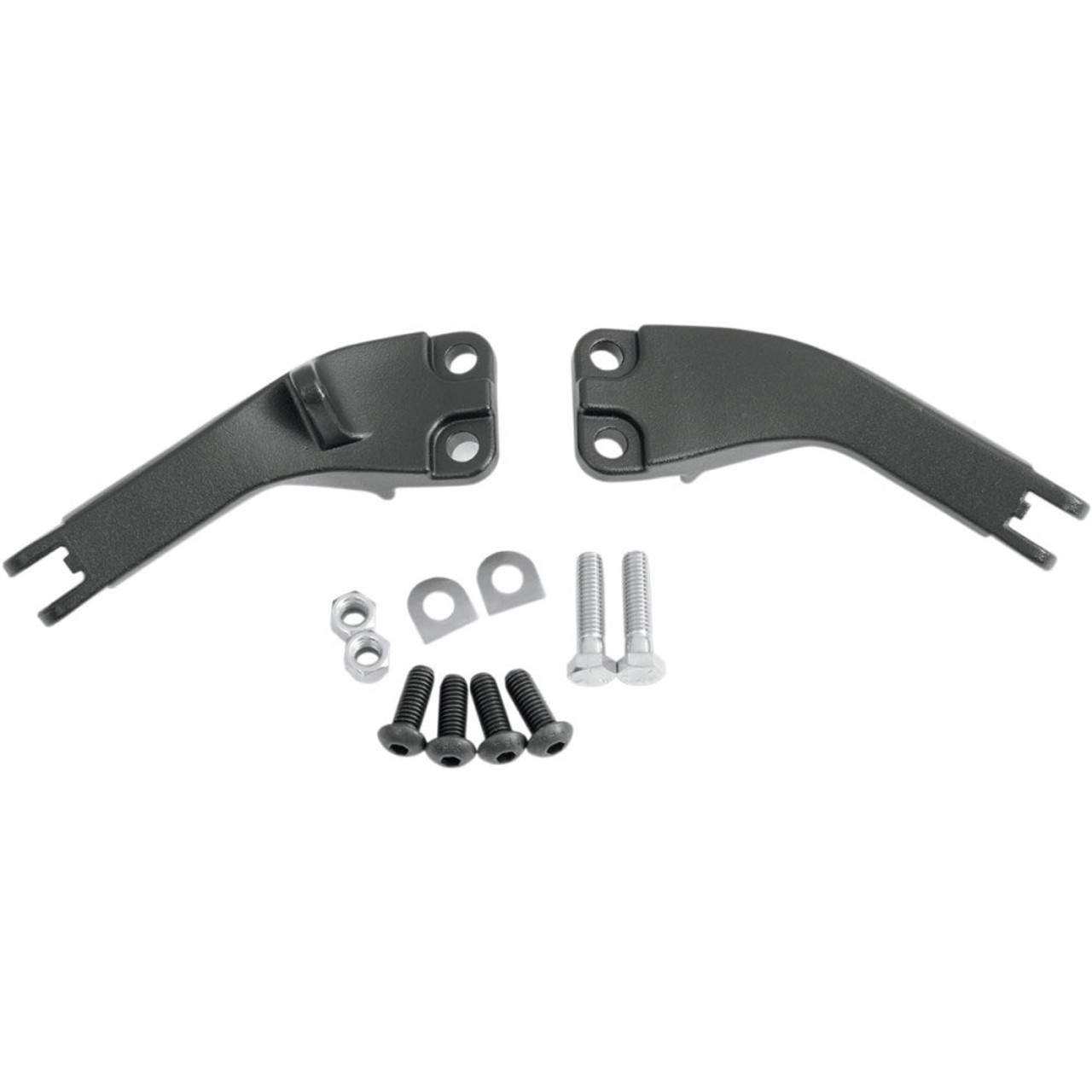 Drag Specialties Passenger Peg Mount Kit for Harley Dyna - Black