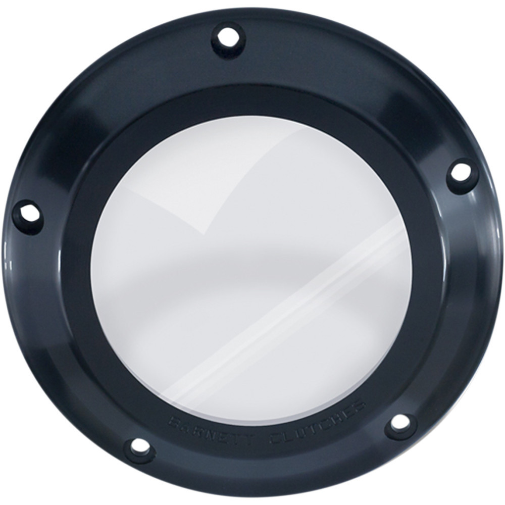 Barnett Scorpion Series Clear Derby Cover for 1999-2018 Harley Big