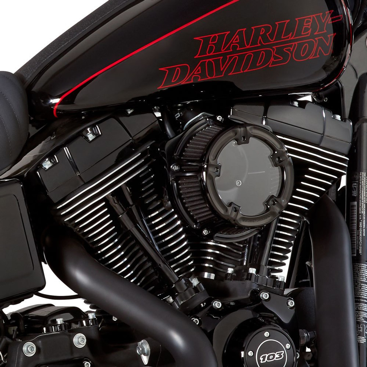 Harley-Davidson® Superpremium5 Black Oil Filter – Gasoline Alley