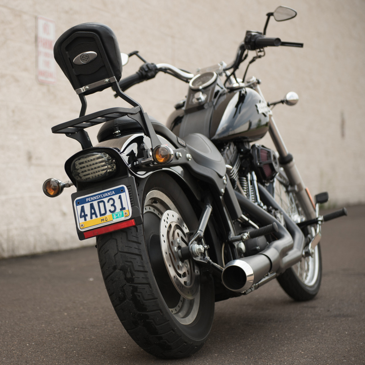 品質保証 LED Squareback Probeam Dynamics Custom Tail Harley for Light テープ・マスキングテープ