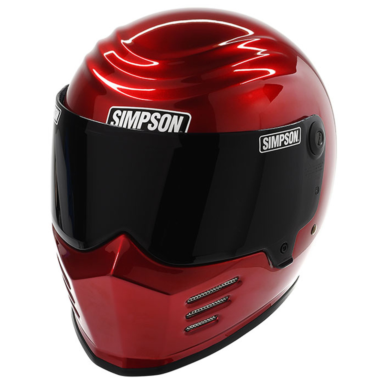 Simpson Outlaw Bandit Helmet - Candee Red