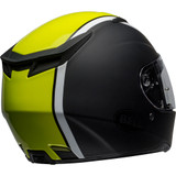 Bell RS-2 Rally Matte/Gloss Black/White/Hi-Viz Yellow Helmet